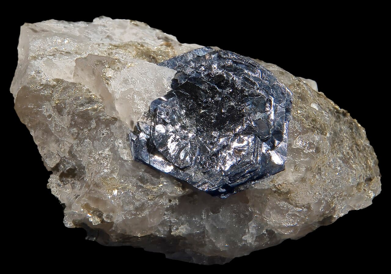 Molybdenite — example specimen
