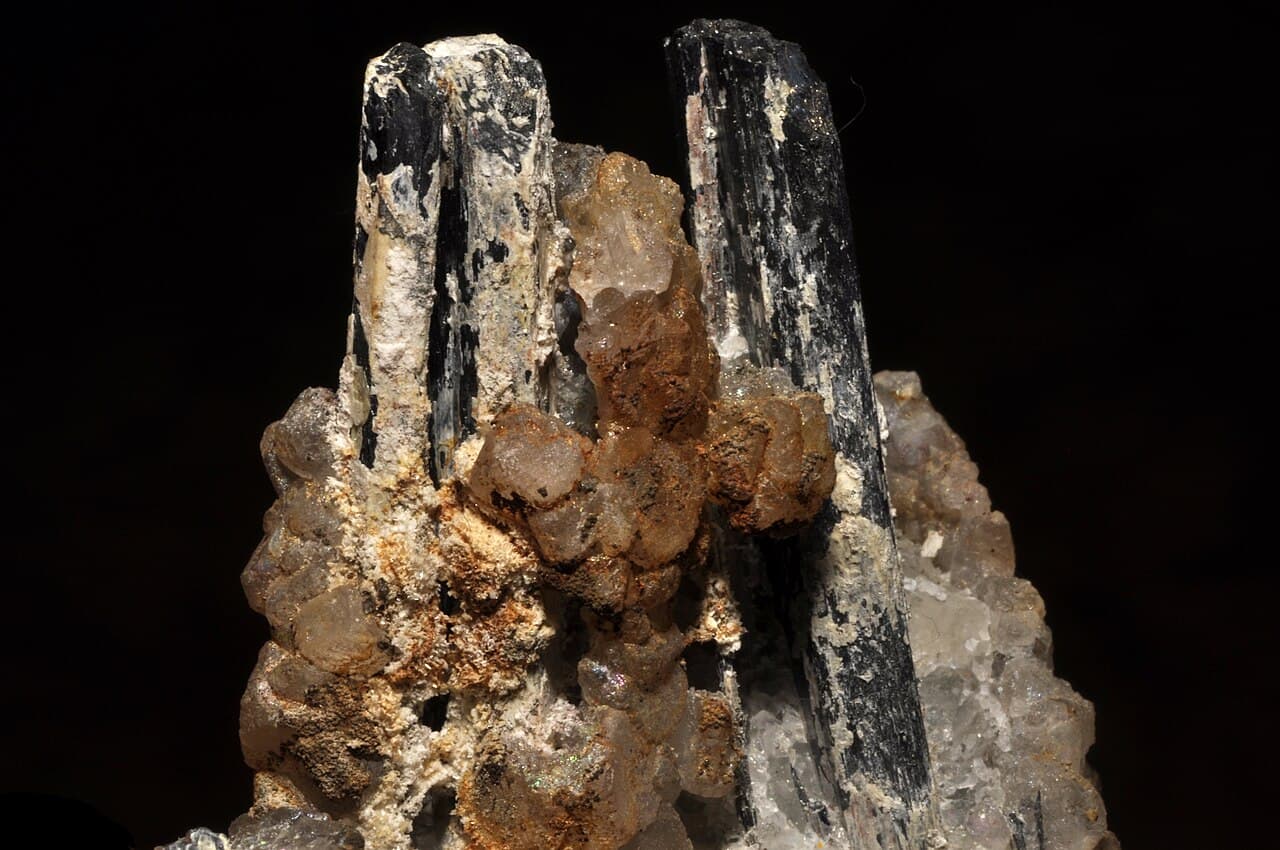 Stibnite — example specimen