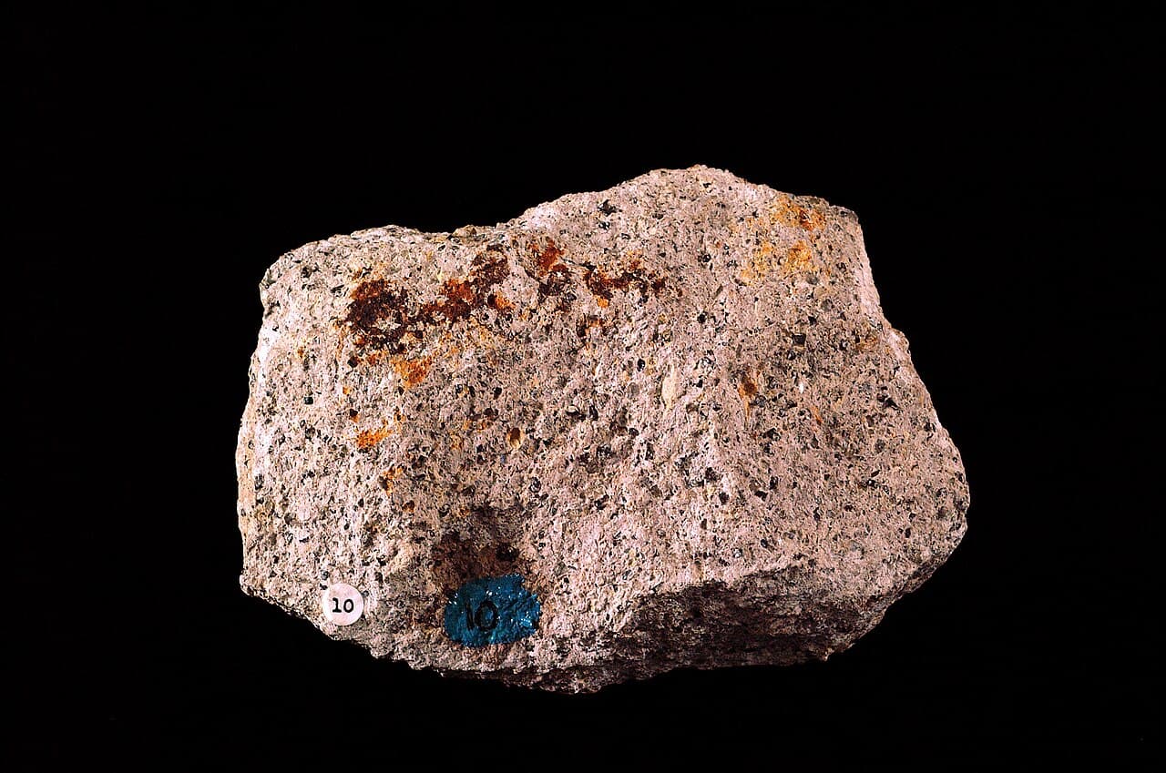 Rhyolite — example specimen