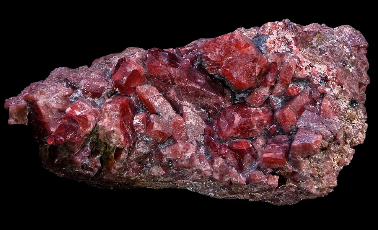 Rhodonite — example specimen