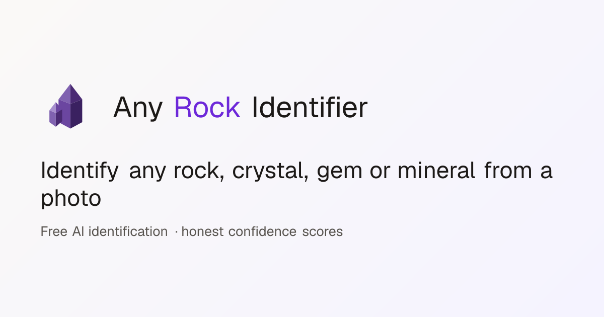 Any Rock Identifier screenshot 1 of 1